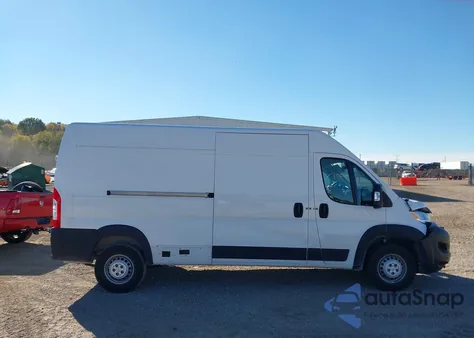 2024 Ram Promaster 2500 Tradesman High Roof 159 Wb W/Pass Seat from USA, damaged, VIN 3C6LRVDG6RE108898